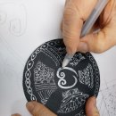 내 마음의 힐링, 젠탱글 아트 이미지