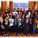 "USA Africa" 의 노래 "We are the world" 이미지