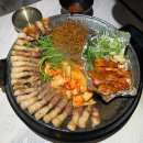 무쇠불판에 고기 구워주는 성남 신흥역맛집 무쇠뚝삼겹 신흥역점