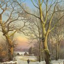 덴마크에서 태어난 '안데르스 안데르센-룬드비'의 겨울풍경:Anders Andersen-Lundby 이미지