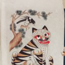 까치와 호랑이 이미지