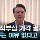 윤석열 체포적부심 기각 결정 이미지