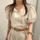 팔뚝 걱정 없이 입는 여름 시스루 블라우스, 유인어스 레입 착용 솔직후기