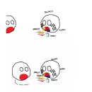 [WD] 해외네티즌 "한국과 일본이 같이 치킨을 먹는 만화" 이미지