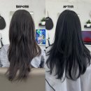 안산파크푸르지오 104동앞 | 안산 레이어드컷 미용실 추천 "살롱 드 옴브레" 얼굴형 보완 인생머리 찾은 솔직후기