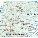 24년9월1일 곡성 초악산,블랙야크 100산 동악산 이미지