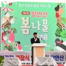 장안산 봄나물 축제 이미지