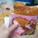 대전 목원대 롯데리아 배달 후기 지파이 새우버거 데리버거