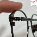 남구-057 | [부산 남구 용호동] 티타늄 마지 금속 안경테 다리 부러짐 수선해드렸어요~~