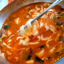 얼큰칼국수 이미지