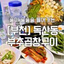 11545-02-38-16 | [부천상동맛집] 술 3병 그냥 들어가는 독산동부추곱창구이 #한우곱창 #대창 #염통