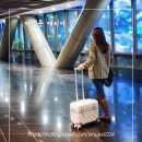 더블제이짐 | 위로 열리는 캐리어 찾는다면? 어바웃제이 기내형 승무원 캐리어 18인치