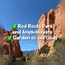 Feel The Carnival Concert | 덴버 근교 여행 추천 | Red Rocks Park and Amphitheatre &amp; Garden of the Gods 후기