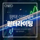 반도기획 - 아산시 온천대로 1406 | 윈터라이팅 경관조명 시공 후기 l 평택 소사벌 반도유보라 아이비파크 1단지