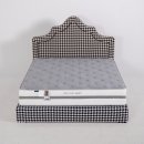 H1600 | 저상 침대 프레임 유니크한 패턴의 원단과 감각적인 디자인