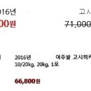 구정전 도정한 고시히카리쌀 20kg6포 DC 이미지