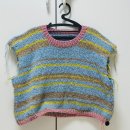 세탁왕 김탈수 라운지 | [대바늘] 첫 니트 FO - 김대리 드롭숄더 배색 WIP