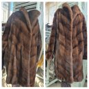 옷 리폼(재단,수선) | 고가 밍크코트 리폼 후기｜모피코트 수선,부해 보이는 디자인 한사이즈 줄여 날씬하게