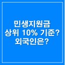 공단현대주유소 | 민생지원금 25만원, 상위 10%는 누구? 외국인은 받을 수 있을까?