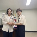 서울시의회 이새날 의원, 압구정고등학교 감사패 수상 이미지