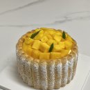 다인케이크 - 남구 명덕로26길 60 | 광주 망고케이크 맛집 다인 망고 샤를로뜨 케이크 당일 예약 후기
