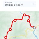 코리아둘레길 트레킹코스 강원도 화천여행 DMZ 평화의 길 23코스 역방향 투어 with 거인산악회 누죽걸산