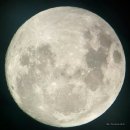 수퍼 문 보름달 (super moon) 2016년 11월 14일, 음력 10월 15일 이미지