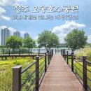 범물2동 행정복지센터(건물 뒤 주차장) | 청주가볼만한곳, 오송호수공원 물놀이시간과 능소화 터널 산책 후기