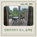 양평쉬자파크 | 양평 쉬자파크 숙소, 유아숲체험 후기 (바람C)