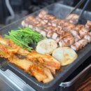 이태원 맛집 돈막촌 솔잎오겹살 자가제면 메밀막국수 후기