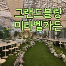 부산 웨딩홀 그랜드블랑 미라벨가든 ! 초록초록 야외 감성에 지붕 오픈 퍼포먼스까지
