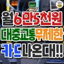 월 6만5천원 대중교통 무제한 카드 나온대 ! ! 이미지