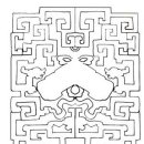 고가구 고미술품 골동품 홍묵 황화배 고 가구 전통 문양의 도형 무늬 이미지