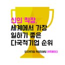 [취업컨설팅] 외국계기업순위 TOP 25!