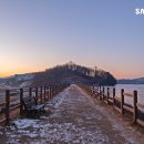 경기도 해돋이 명소 추천! 등산 없이 일출을 볼 수 있는 ＜용담 저수지＞ 이미지