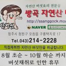 쌍곡자연산버섯