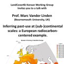 [서울대 소식] SNU 캘린더 | 해외학자특강 Marc Vander Linden, "과거의 토지이용 추론: (아)대륙 규모에서의 유럽 이미지