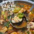 포항시남구장기면양포보건진료소 | 2025 포항에서 새해 해돋이 보고 아침 식사가 가능한 양포삼거리 생아구탕에서 든든한 한끼