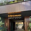 히어앤히어 | 일본 도쿄 4인 숙소 - 앤히어(&amp;Here) 신주쿠 디럭스 쿼드룸 후기