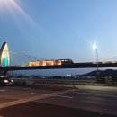 팔달대교 야경 이미지