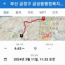 부산 금정구 금성동행정복지센터~호수가든~4망루~의상봉~원효봉~사기봉~남산봉~범어사역7번출구 gpx [참고용] 이미지