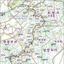 도정산(289m)~비루개봉(309m)~순화봉(322m)~용암산(477m) 수락지맥 구간... 이미지