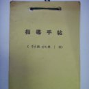 지도수첩 (指導手帖) 청양면 정좌리 1반 반장 지도수첩 (1970년대) 이미지