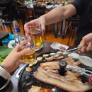 왕십리 고기집 푸줏간생고기 고기 주문하면 냉면 찌개 무제한!