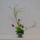 동양 꽃꽂이 이미지