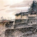 한국화(수묵 담채화) 이미지