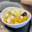 (사)틔움복지재단 | 광주 매곡동 카페 빙수 맛집 틔움프레첼. 내돈내산 재방문.(팥빙수+망고빙수+영양쿠키+누네띠네)