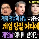 계엄 전날과 당일, 조태용 국정원장과 문자 주고받은 김건희는 계엄 당일 어디에 위치했을까! / 계엄날 예비비 받아간 국정원 미스터리! 이미지