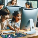 어린이 언플러그드 블록 코딩 이미지