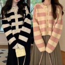 250018 | 간절기 줄무늬 가디건 하나면 스타일 완성